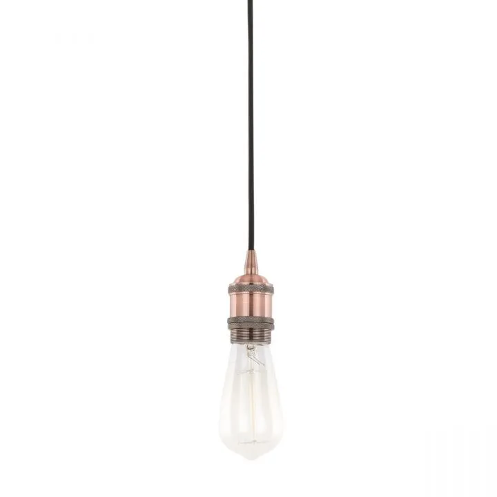 Classo, nowoczesna oprawka wisząca, w kolorze czerwonej miedzi, E27, DS-M-034 RED COPPER